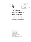 California_safe_schools_assessment_1998-99_results