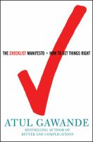 The_checklist_manifesto