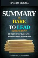 Summary_of__Dare_to_lead_